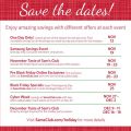 Sams Club Holiday Sale Events