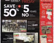 Ashley HomeStore Black Friday 2016 Ad - Page 1