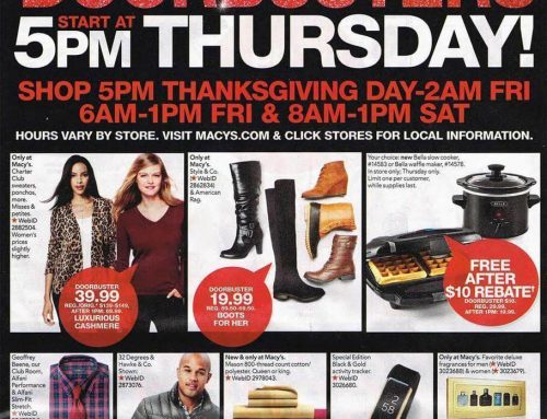 Macy’s Black Friday 2016 Ad Is Here!