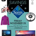 Sam's Club Black Friday 2016 Ad - Page 1