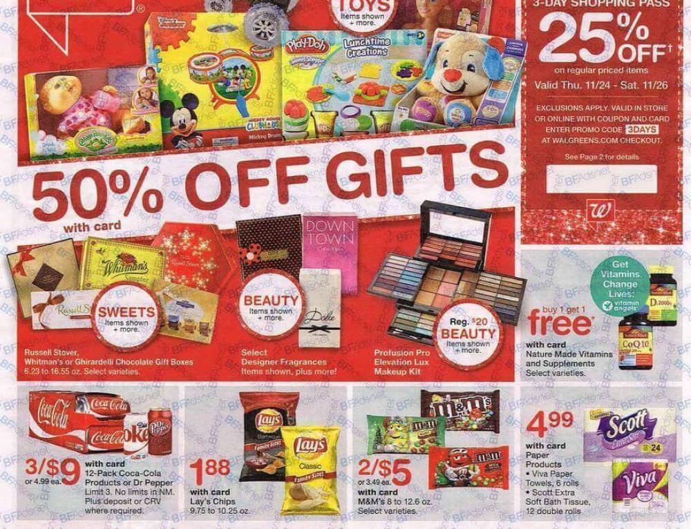 Walgreens Thanksgiving Sale Ad Available Now